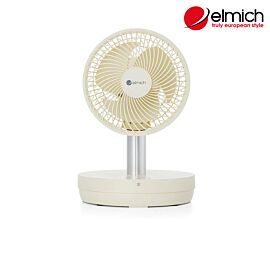 Quạt tích điện tuần hoàn không khí Elmich CFE-8786, 12W, Power-Lithium, 3200mAh, Type-C