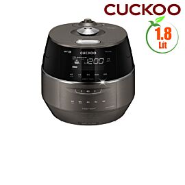Nồi cơm áp suất điện tử cao tần Cuckoo 1.8L CRP-FHS1010FD, 1455W, Energy Eye, lòng nồi Stainless Steel phủ Xwall Black