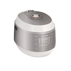 Nồi cơm điện tử cao tần Cuckoo 1.8L CRP-KHTAS1010FWM, 1455W, lòng nồi Inox không gỉ, xám trắng