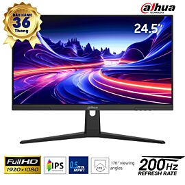 LCD 24.5-inch Dahua Gaming IPS; FHD(16:9); 300cd/m2; 165Hz; VESA 10x10; HDMI + DP; 3Y (DHI-LM25-E231BN)