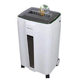 Máy hủy tài liệu Magitech DM-300C, Hủy vụn 20-22 tờ, 38L, Hủy giấy, CD/Credit Card, Thẻ Từ, Kim bấm...