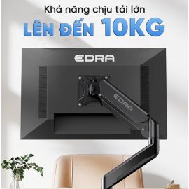 Giá đỡ màn hình EDRA - EMA7302;  22 - 34 inch; 75x75 ; 100x100; Plastic, Steel, Aluminum; -90 độ / +85 độ; Swivel: 180 độ; Góc xoay: 360 độ; 520*390mm; Tải trọng: 2 - 10kg; Cân nặng: 2.5kgs