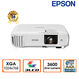Máy chiếu XGA Epson EB-E24 : 3LCD; 3600 Lumen; In : VGA, HDMI, Composite; Out: VGA; 3Y or 1000h (EB-E24)
