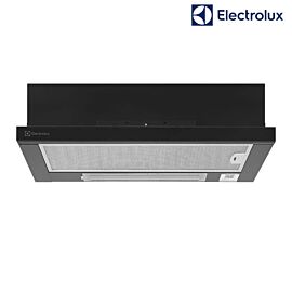 Máy hút mùi âm tủ dạng kéo Electrolux ECP7311GB, 70cm, 264W, 600 m3/giờ, lưới lọc nhôm, 65 dB, màu đen
