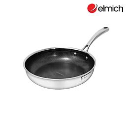 Chảo chống dính Inox nguyên khối Trimax Winner EL-2868IC24 Size 24cm