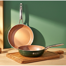 Chảo chống dính Ceramic Elmich Plus Harmony 2356005PT28 size 28
