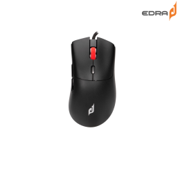 Chuột có dây  Gaming E-DRA EM626-LIGHTWEIGHT; USB 2.0; 12000 DPI; PMW3327; Switch: 20M; nhựa phủ lớp chống nước.
