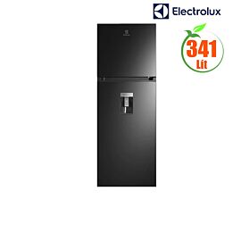 Tủ lạnh Electrolux 341L UltimateTaste ETB3740M-H(2 cửa,Ngăn đông trên,Lấy nước ngoài,Ngăn đồng mềm.Màu Đen, CSPF 1.95)
