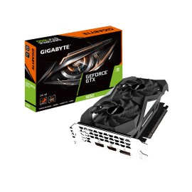 VGA Gigabyte GV-N1650OC-4GD 2 FAN - nVidia GTX1650; 4GB GDDR5 128bit; CC 1710Mhz; MC 8002Mhz; HDMI 2.0b*2 + DP 1.4