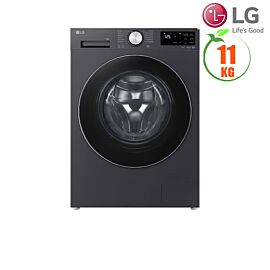 Máy giặt cửa trước LG Inverter 11kg FX1411N5G ( AI Wash tối ưu quy trình giặt, giặt nhanh 59p, giặt hơi nước, thiết kế nguyên khối. Màu than chì)