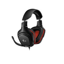 Tai nghe trùm đầu gaming Logitech G331 - màu đen – 1jack 3.5mm, 2 m; MIC cần 20Hz-20kHz, kèm jack chuyển đổi sang 2 jack 3.5mm