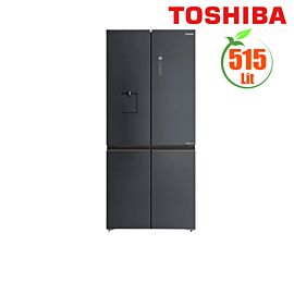 Tủ lạnh Toshiba Inverter 515 lít Multi Door GR-RF675WI-PMV(06)-MG ( Lấy nước ngoài, điều khiển từ xa qua ứng dụng, ngăn linh hoạt 3 chế độ lưu trữ. Mày xám mặt sần.