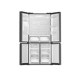 Tủ lạnh Toshiba Inverter 515 lít Multi Door GR-RF675WI-PMV(06)-MG ( Lấy nước ngoài, điều khiển từ xa qua ứng dụng, ngăn linh hoạt 3 chế độ lưu trữ. Mày xám mặt sần.