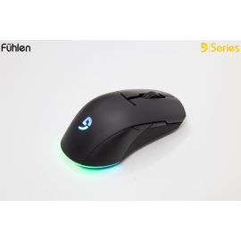 Chuột không dây Fuhlen D90S V3 - Màu đen, RGB, USB + Wireless + Bluetooth, 10000 DPI, Pixart PWM3325, Pin sạc 650mAh