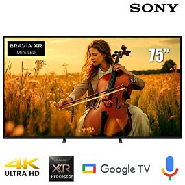 TV Mini-LED bravia 5 Sony 75-inch K-75XR50 (XR Processor (AI nâng cấp), Google TV, đèn nền Full Array LED,XR Backlight Master Driv, XR Triluminos Pro, Acoustic Multi-Audio, Bộ xử lý Cognitive Processor XR,XR Motion Clarity, 120Hz (2025)