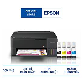 Máy in phun màu Epson EcoTank L1310 - In ; A4/A5; 5760 x 1440 dpi; đầu in áp điện; 11ipm (đen); 6ipm (màu); 1 khay giấy 100p; USB (Mực 103 C13T00S); Bảo hành: 2Y