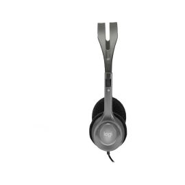 Tai nghe Logitech H110 On-Ear - màu đen - Micro 100Hz-16KHz; 2*3.5mm; dây 2.35m