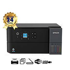 Máy in phun màu đa năng Epson EcoTank L4360 - In đảo mặt - Scan Copy; A4/A5; 4800x 1200 dpi; 15ipm( đen); 8ipm (màu); 5760x1440 DPI; USB+ Wi-Fi; (Mực 001 C13T03Y200); 2Y - L4360