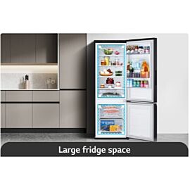 Tủ lạnh LG Inverter 332 lít LBD33BLM ( ngăn đá dưới, lấy nước ngoài, ngăn đông mềm điều chỉnh nhiệt độ. Mặt thép),