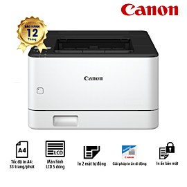 Máy in Laser Canon LBP171DN - 33ppm A4; Auto Duplex; 600dpi; Mực 072 1400 trang; USB 2.0 + LAN; 256MB; khay giấy lớn 250 tờ - 5-line LCD; 1Y