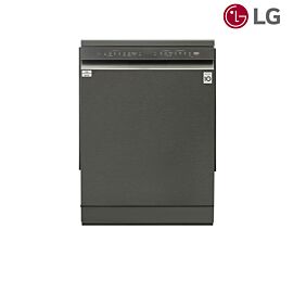 Máy rửa bát 14 bộ độc lập LG TrueSteam™ LDT14BLA4, Direct Drive Inverter , 10 chương trình, sấy ngưng tu & sấy hé cửa, màu đen