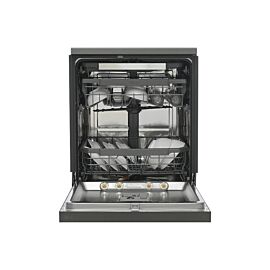 Máy rửa bát 14 bộ độc lập LG TrueSteam™ LDT14BLA4, Direct Drive Inverter , 10 chương trình, sấy ngưng tu & sấy hé cửa, màu đen