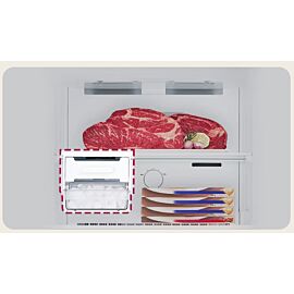 Tủ lạnh LG 314L LTD31BLM - Màu đen - Nước ngoài; Ngăn Fresh 0 Zone; Đá xoay; CSPF 1.8; 398 kWh/năm