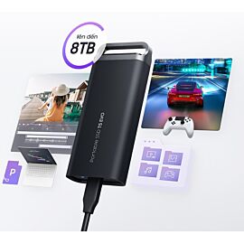 Ổ cứng gắn ngoài Samsung SSD T5 Evo 2TB, màu đen - MU-PH2T0S/WW