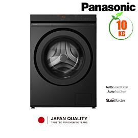 Máy giặt Panasonic cửa trước 10kg NA-20VDG1BVT (ActiveFoam, stainmaster, Blue AG+, cảm biến thông minh AI Smart Wash, ghi nhớ thông minh My Smart Memory, vệ sinh lồng giặt Tub Hygiene) màu đen, H x W x D (845 x 596 x 585)
