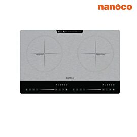 Bếp điện từ đôi Nanoco NICZ485, 1800W+1700W, mặt kính Ceramic, LED