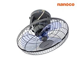 Quạt đảo trần Nanoco NOF1651RC-GR, 47W, 40cm, 3 cấp độ gió, remote