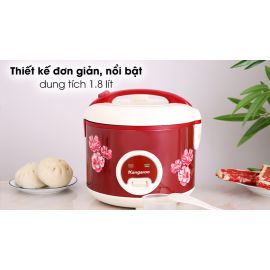 Nồi cơm cơ Kangaroo KG378H, 1.8L
