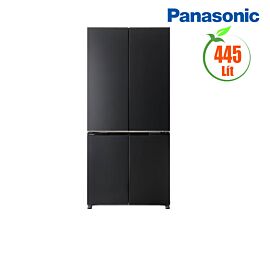 Tủ lạnh 4 cánh Panasonic 445L NR-XZ520CWKV, AI Econavi và Inverter, kháng khuẩn Ag Clean 99,9%, Đông mềm chuẩn -3°C, Mặt thép đen, thiết kế âm tường, Kích thước H×W×D (C×R×S): 1730-810-650
