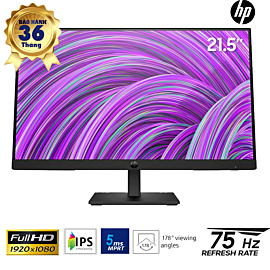 Màn hình HP P22H-G5-64W30AA - IPS 21.5-inch 1920x1080; 250cd/m2; 5ms; 18W, loa 2x2W, VESA(100x100mm), VGA+HDMI+ DP, cáp (HDMI+ DP), 3Y