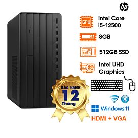 PC HP Pro Tower 280 G9 (15.8L) Intel Core i5-12500; 8GD5 4800Mhz + 1 slot; 512GB SSD NVMe M.2; K&M; WF + BT + LAN; 1 HDMI+ 1VGA; 180W; Win11H; 1Y (P280-G9-CU3B6AT)