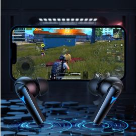 Tai nghe không dây Pisen True WL  X Pods Pro Gaming, màu đen ,Bluetooth 5.1,  IPX5/3.7V/20Hz-20KHz(LV09JL)