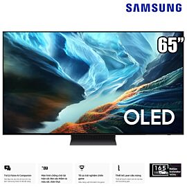 TV Samsung 65-inch S90H - OLED 4K, AI NQ4 3.0, 165Hz, Glare Free với Real Black & Real Color, AI Sound Controller Pro, Dolby Atmos , AI Football Mode Pro, LaserSlim