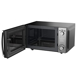 Lò vi sóng cơ Sharp 23 lít R-2046FB-BK, 800W, không đĩa xoay, màu đen tiếng Việt
