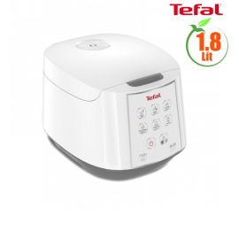 Nồi cơm điện tử Tefal RK732168 , 1.8L, 750W, bảng điều khiển tiếng Việt, lòng nồi 4 lớp dày 1.5 mm