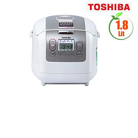 Nồi cơm điện tử Toshiba RC-18NMFVN(WT), 1.8L, 800W, Công nghệ nấu 3D, lòng nồi 4mm,
