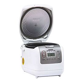 Nồi cơm điện tử Toshiba RC-18NMFVN(WT), 1.8L, 800W, Công nghệ nấu 3D, lòng nồi 4mm,