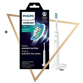 Bàn chải điện sonic HX3641 1100 Series, công nghệ Sonic, 31000 lần chải mỗi phút