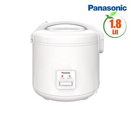 Nồi cơm điện cơ Panasonic 1.8L SR-MA181WRA, 800W, màu trắng