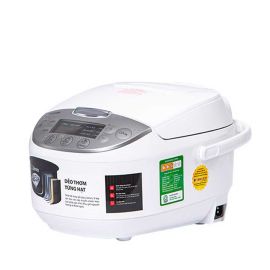 Nồi cơm điện tử Toshiba 1.8L RC-18DH2PV - Màu trắng - 760W, Dày 2.2mm 5 lớp phủ Binchotan
