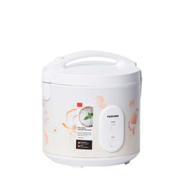 Nồi cơm điện Toshiba RC-10JE2VN(O) , 1.0L, 500W, nồi chống dính dày 1mm, Màu trắng cam