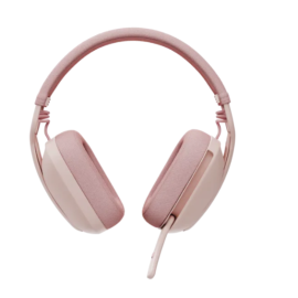 Tai nghe trùm đầu Logitech Zone Vibe 100 - màu hồng, Bluetooth 5.2, 100~8kHz