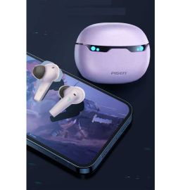Tai nghe không dây Pisen True WL  X Pods Pro Gaming, màu tím, Bluetooth 5.1,  IPX5/3.7V/20Hz-20KHz(LV09JL)