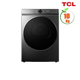 Máy sấy bơm nhiệt heatpump TCL 10kg TDH100 (Eco heat pump, 3D drying, Active Fresh, Mega Door, 3in1 filter, wifi) 600*593*853