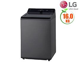 Máy giặt cửa trên LG 16kg TX2516DT3O (khung nhựa+ kính cường lực, núm xoay, màn led, lồng giặt nhựa + thép ko gỉ, truyền động trực tiếp, công nghệ AI Đ 1.0, Turbowash/ 6 chuyển động,800v/1p