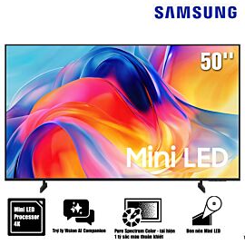 TV Samsung 50-inch Mini LED 4K M77H, DLG 2K up to 120Hz, Pure Spectrum Color, AI Sound Solution, Football Mode - 2026